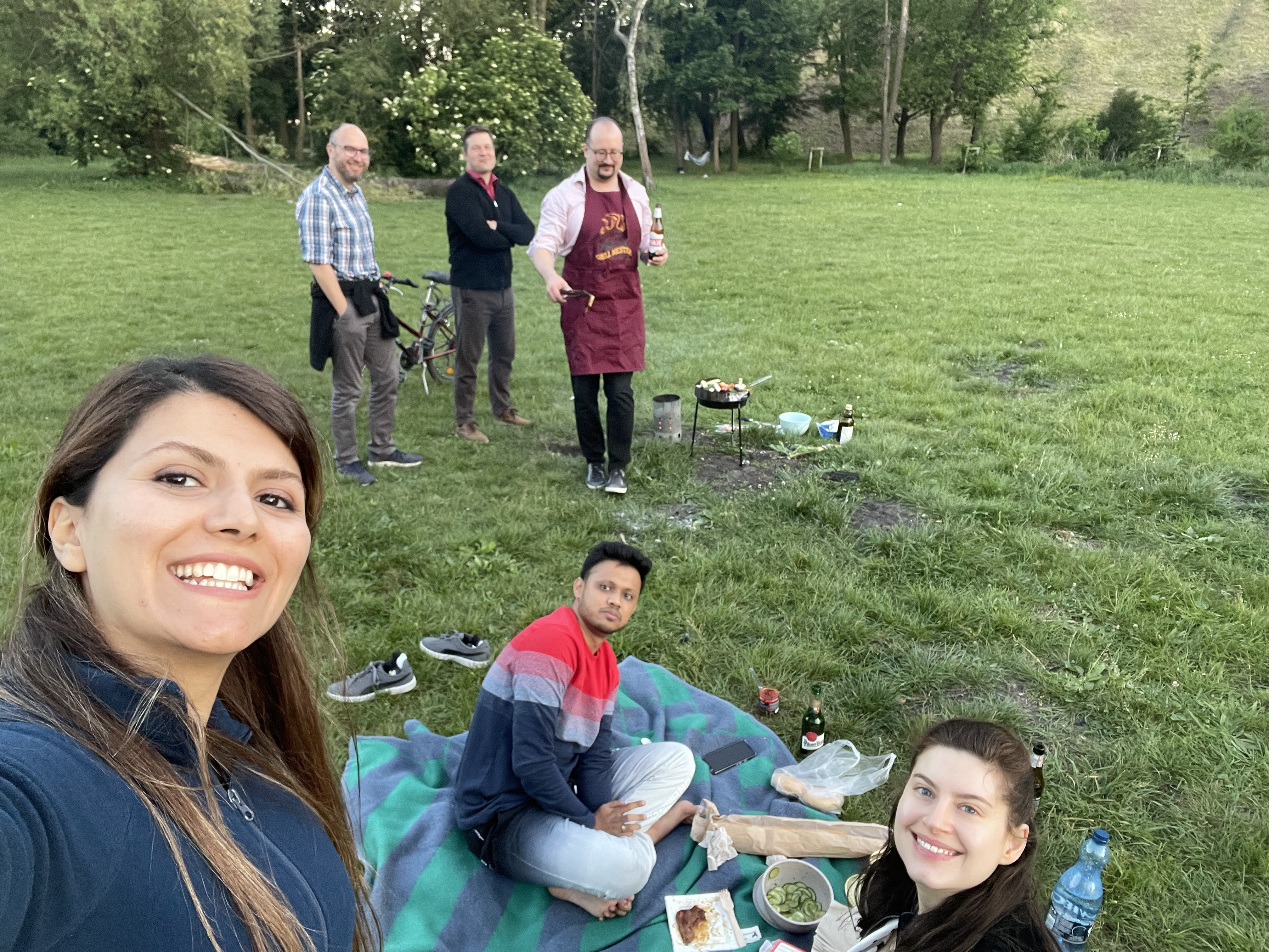 1st grill party with grilmester